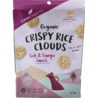 Salt & Vinegar Smash Organic Crispy Rice Clouds (50g)