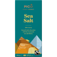 Vegan Organic Sea Salt Chocolate Block (80g)