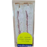 Gourmet Chicken & Bacon Twin Sandwich (212g)