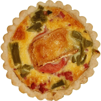 Han & Asparagas Gourmet Quiche (170g)