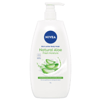 Natural Aloe Fresh Moisture Rich Lather Body Wash (1l)