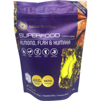 Almond, Flax & Kumara Superfood Crackers (100g)