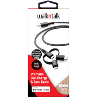 Premium 3in1 Charge & Sync Cable (1ea)