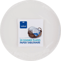 Paper Dinner Plates (20pk)