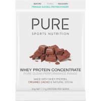 Chocolate Whey Protein Powder Concentrate (30g)