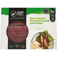 New Zealand Grass-Fed Lamb Loin Fillets (340g)