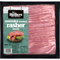 Manuka Smoked Rasher Bacon (800g)