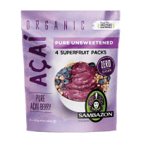 Acai Berry Pulp Unsweetened (4 x 100g)