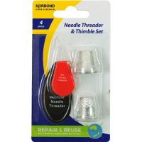 Needle Threader & Thimble Set (4ea)
