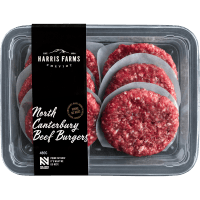 North Canterbury Beef Burger Patties (480g)