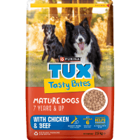 Tasty Bites Adult Mature 7+ with Chicken & Beef Dry Dog Food (2.5kg)