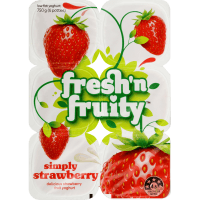 Simply Strawberry Yoghurt (6 x 125g)