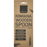 Kiwiana Printed Wooden Spoons (10pk)
