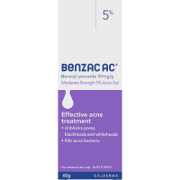 AC Moderate Strength 5% Acne Gel (60g)