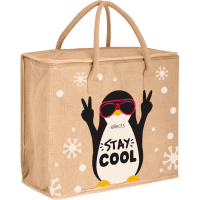Insulated Eco Jute Bag (1pk)
