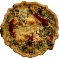 Chicken & Spinach Quiche (200g)