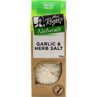 Naturals Eco Garlic & Herb Salt (65g)
