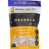 Coconut Ginger Crunch With Berries Granola (350g)