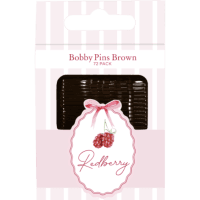 Redberry Bobby Pins Brown (72pk)