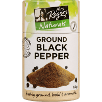 Naturals Ground Black Pepper (60g)