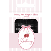 Redberry Black Kingsize Bobby Pins (48pk)