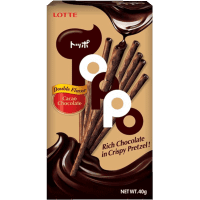 Toppo Cocoa Chocolate Pretzel Snack (40g)