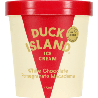 White Chocolate Pomegranate Macadamia Ice Cream (472ml)
