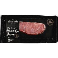 Dry Cured Middle Eye Bacon (250g)