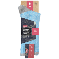 Women's Rugged Outdoor Socks Size 5-10 (2ea)