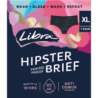 Hipster Period Proof Brief Size X-Large (1pk)