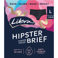 Hipster Period Proof Brief Size Large (1pk)