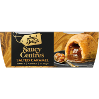 Saucy Centres Salted Caramel Puddings (2 x 100g)