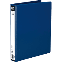 FM A4 PVC Ringbinder Blue (1ea)