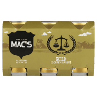 Gold Golden Lager Beer Cans (6 x 330ml)