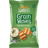 Grain Waves Sour Cream & Chives (140g)