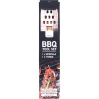 BBQ Spatula & Tongs Tool Set (2pk)