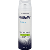 Sensitive Skin Soothing Aloe Vera Shave Foam (245g)