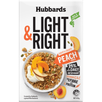 Light & Right Peach Breakfast Cereal (450g)