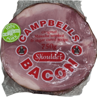 Original Manuka Smoked Shoulder Bacon (750g)