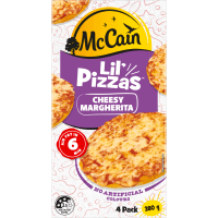 Cheesy Margherita Lil' Pizzas (380g)