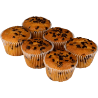 Orange Chocolate Chip Muffins (6pk)