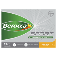 Sport Orange Flavour Electrolyte Powder Sachets (24pk)