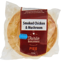 Smoked Chicken & Mushroom Pies (220g)
