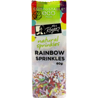 Natural Rainbow Sprinkles (60g)