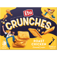 Crunches Roast Chicken Flavoured Crackers (160g)
