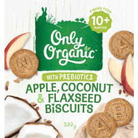 Apple Coconut & Flaxseed Biscuits 10+ Months (100g)