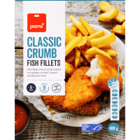 Classic Crumb Fish Fillets (480g)