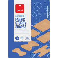 Assorted Fabric Sturdy Shapes Plaster Strips (30pk)