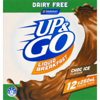Dairy Free Chocolate Ice Flavour Liquid Breakfast (12 x 250ml)