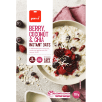 Berry Coconut & Chia Instant Oats Sachets (10 x 35g)